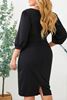 Picture of PLUS SIZE V NECK DRESS